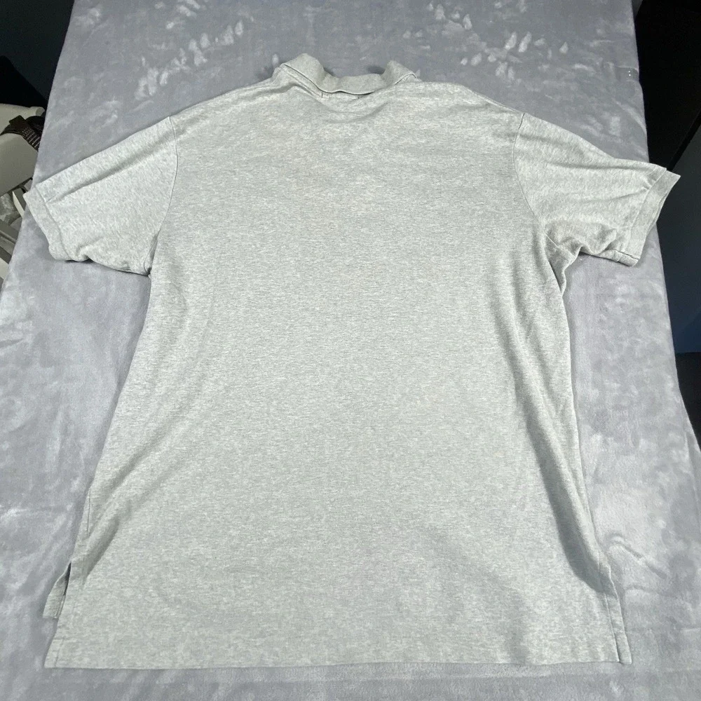 Polo Ralph Lauren Polo Shirt Mens Extra Large‎ Short Sleeve Gray Navy Pony XL